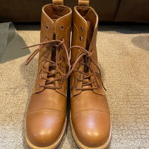 Portland Leather Patina Boots - Brand New